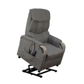 FAUTEUIL RELEVEUR GENES 1 MOTEUR POIGNEES BOIS DISCRETES 