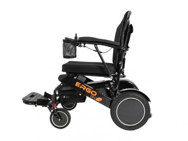 Ergo-09L 2.0 : Fauteuil roulant électrique pliable 