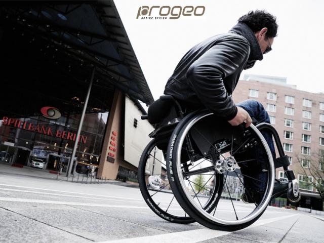 PROGEO Noir2.0 :FAUTEUIL ROULANT RIGIDE 