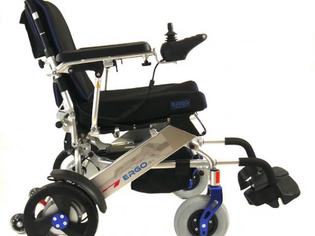 Ergo-08L : fauteuil roulant électrique pliable