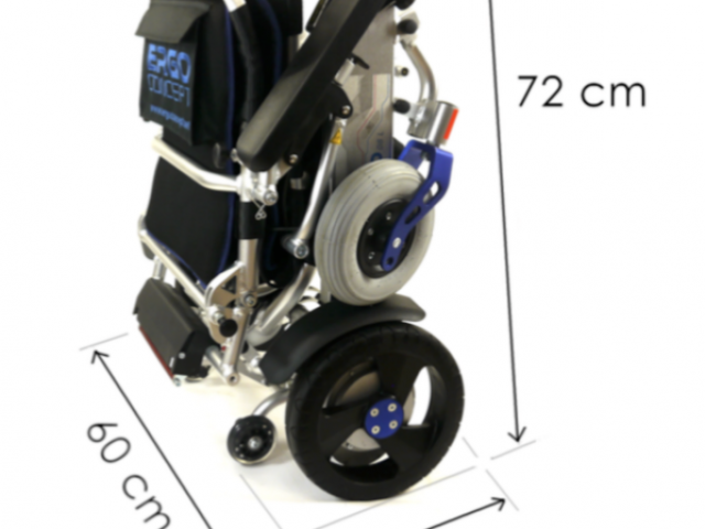 Ergo-08L : fauteuil roulant électrique pliable